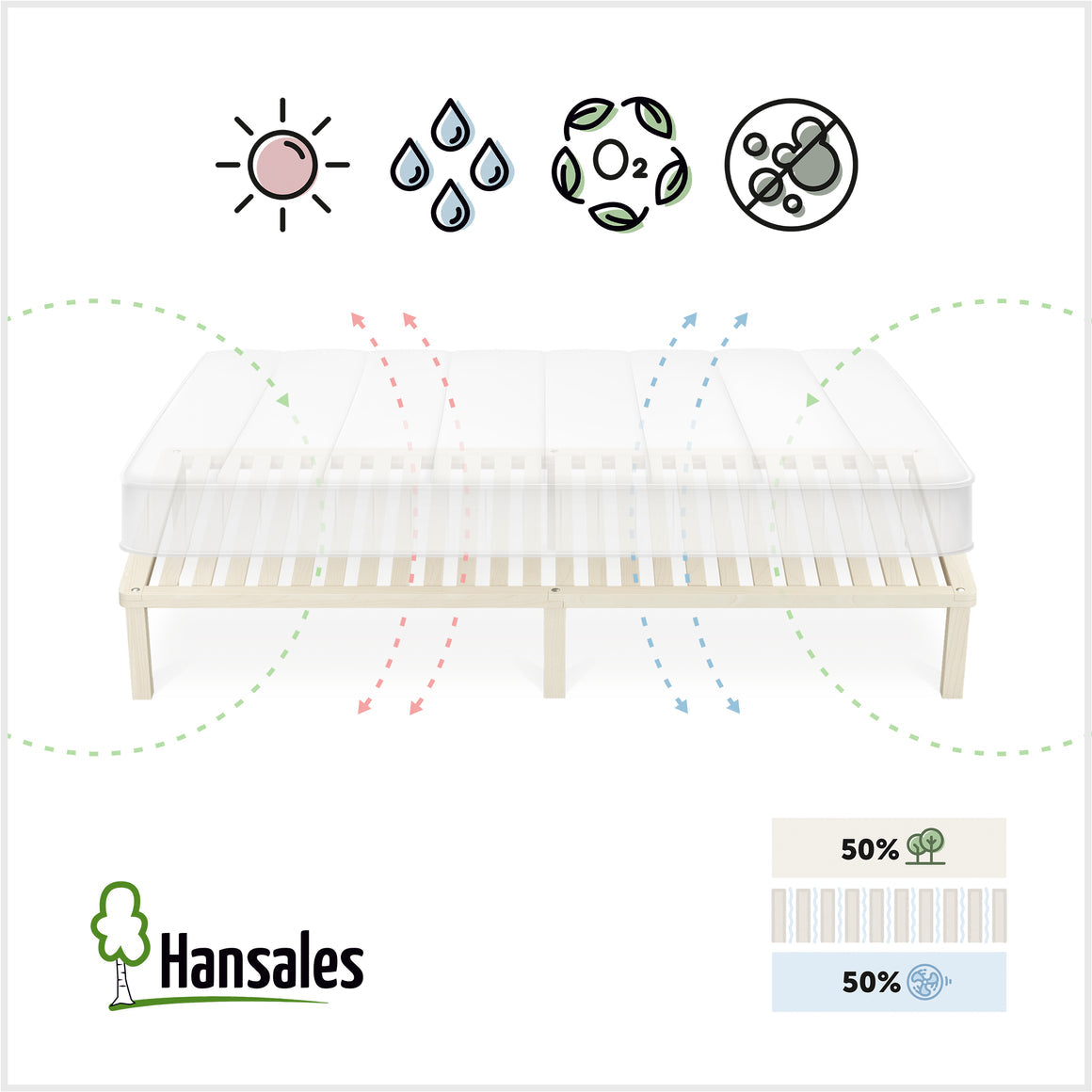 Bed Frame Lisette Twin Size