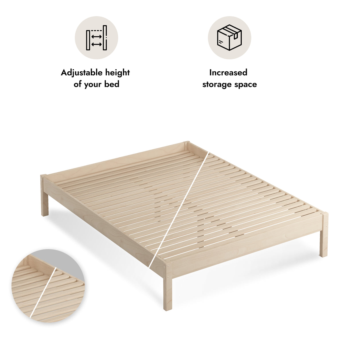 Bed Frame Lauli Queen