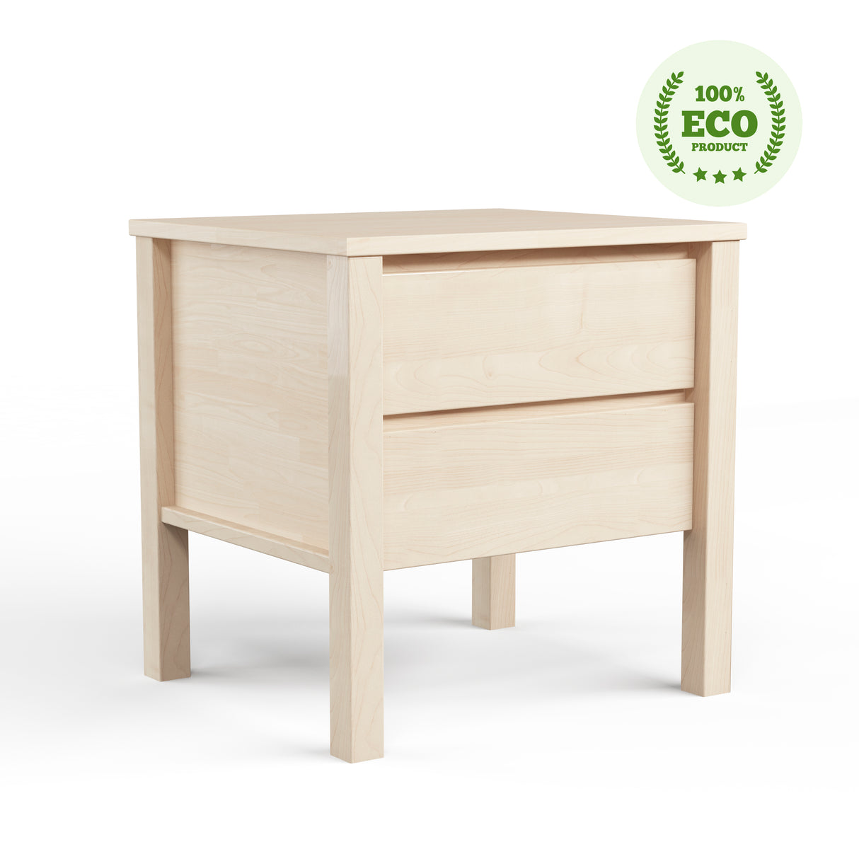 Wooden Nightstand Oslo